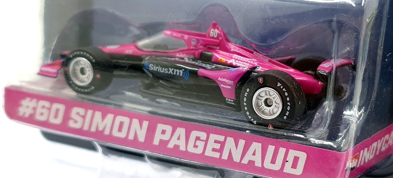 Greenlight 1/64 Scale 11556 NTT Indycar Series #60 S. Pagenaud - Blue/Pink