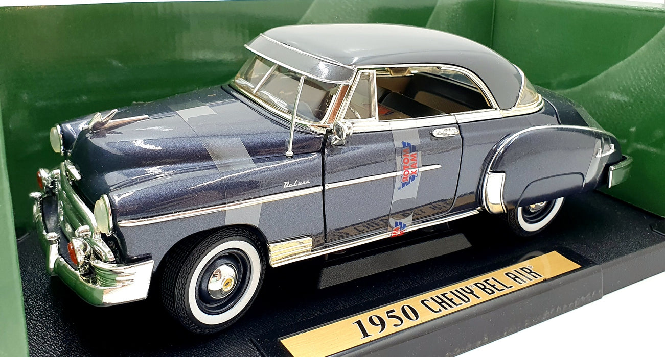 Motor Max 1/18 Scale Diecast 73111 - 1950 Chevy Bel Air - Two Tone Grey