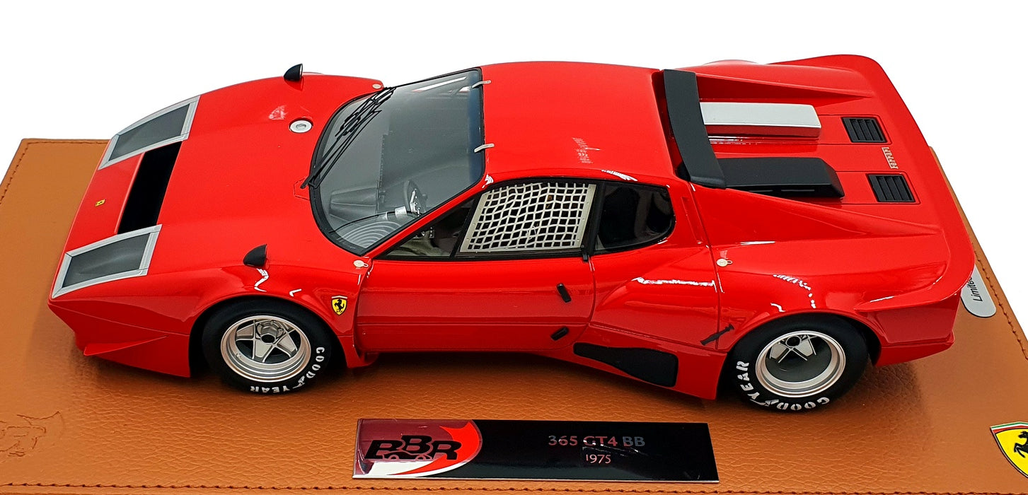 BBR 1/18 Scale Resin BBRC1813BV1 - Ferrari 365 GT4 BB 1975 - Red/Black