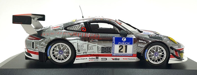 Minichamps 1/18 Scale 155 166021 Porsche 911 GT3 R #21 24h Nurburgring 2016