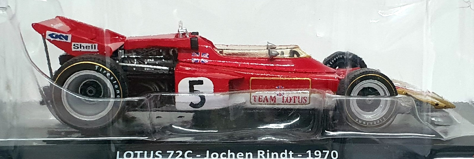 Altaya 1/24 Scale Diecast MW2AL0038 - Lotus 72C #5 1970 - Jochen Rindt