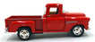 Kinsmart 1/32 Scale Pull Back & Go TY0237 - 1955 Chevrolet Stepside Pick Up Red