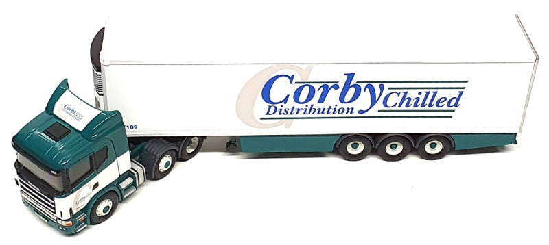 Corgi 1/50 Scale CC12216 - Scania Fridge Trailer (Corby Chilled Distribution)