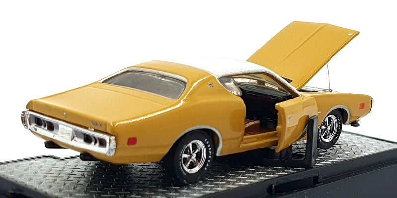 Castline M2 Machines 1/64 Scale R32 - 1971 Dodge Charger SE 383 - Mustard/White