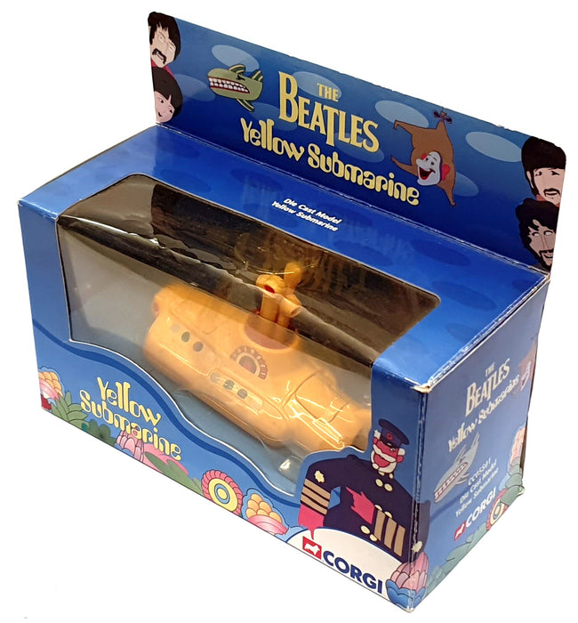 Corgi Appx 10cm Long Diecast CC05801 - The Beatles Yellow Submarine - Yellow