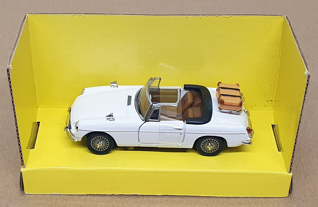 SMS 1/43 Scale Diecast 100170 - MG Convertible - White