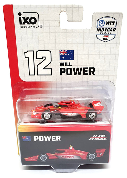 Ixo 1/64 Scale 5842 - 2025 Indycar Series Team Penske #12 - Will Power