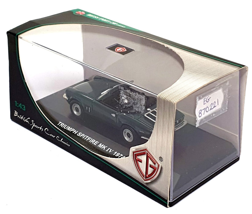 Edison Giocattoli 1/43 Scale 870221 - 1974 Triumph Spitfire Mk IV - Green