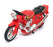 Corgi Appx 11.5cm Long Plastic Model 51695 - Wheelie Bikes Street Bike - Red