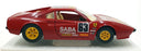 Burago 1/24 Scale Diecast 9148 - Ferrari 308 GTB Race Car #63 - Red