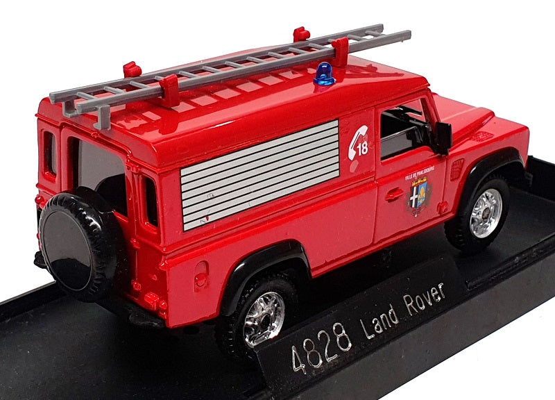 Land Rover Solido Solido 1/43 Scale Diecast 4828 - Land Rover Fire Truck - Red — R.M.Toys Ltd