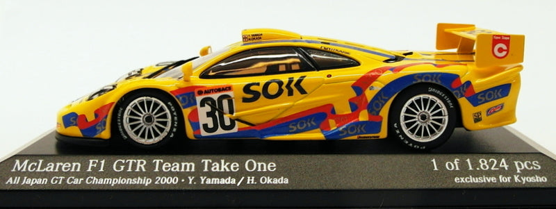 Minichamps 1/43 Scale 533 204330 - McLaren F1 GTR JGTC 2000 Team Take