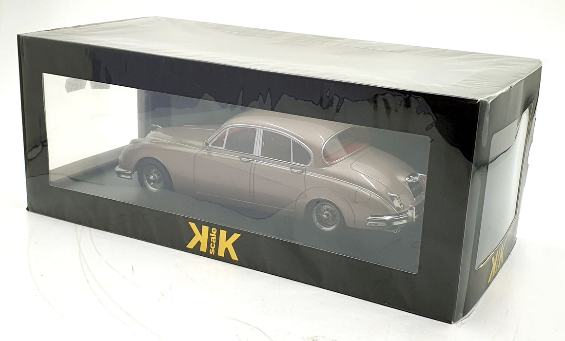 KK 1/18 Scale KKDC181012 - 1959 Jaguar MK II 3.8 RHD - Pearl Silver