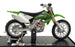 Maisto 1/18 Scale 04045 - Kawasaki KX 250F Motorbike - Green/White
