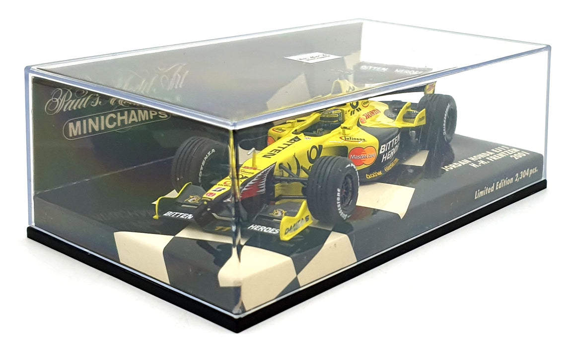 Minichamps 1/43 Scale 400 01001 - F1 Jordan Honda EJ11 2001 - H.H. Frentzen