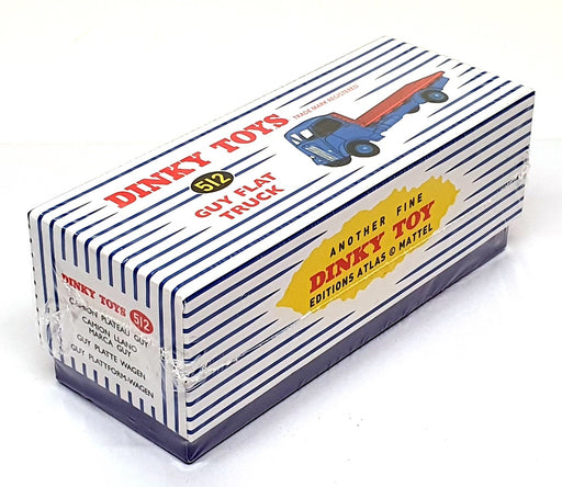 Atlas Editions Dinky Toys 512 - Guy Flat Truck - Blue/Red
