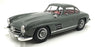 Norev 1/12 Scale Diecast Model 123852 - 1954 Mercedes 300 SL - Graphite Grey
