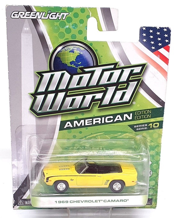Greenlight 1/64 Scale 96100 - 1969 Chevrolet Camaro - Yellow