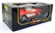 Burago 1/18 Scale Diecast 3024 - 1957 Chevrolet Corvette - Red/White