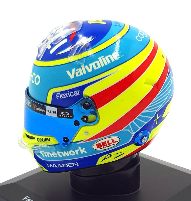 Spark 1/5 Scale 5HF192 - F1 Helmet F. Alonso Aramco 2025