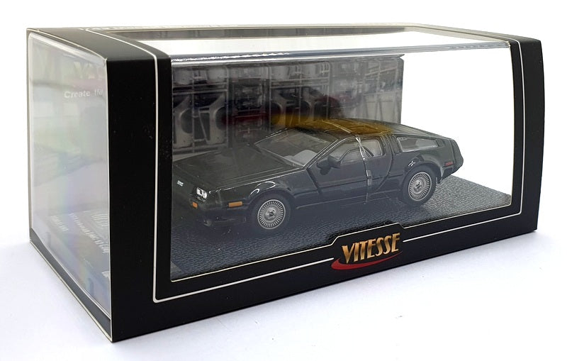 Vitesse 1/43 Scale 24002 - 1981 De Lorean DMC 12 Coupe - Black