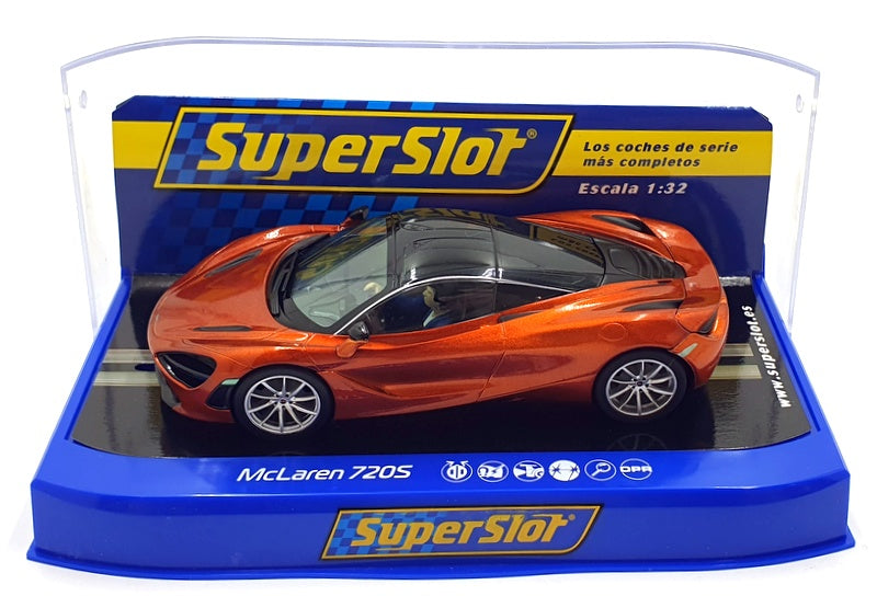 Scalextric 1/32 Scale Slot Car H3895 - McLaren 720S Azores - Met. Red