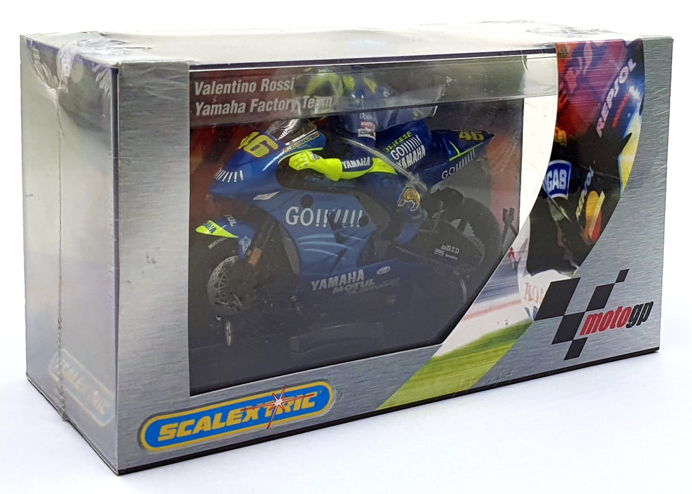 Scalextric 1/32 Scale Slotcar C6005 - Yamaha Factory Team #46 Valentino Rossi