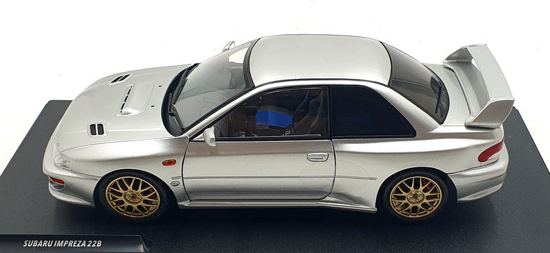 Solido 1/18 Scale S1807408 - 1998 Subaru Impreza 22B - Silver