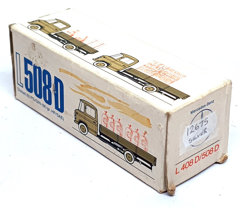 Cursor 12cm Long Diecast 1267S - Mercedes Benz L408D/508D Truck - Silver
