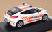 PremiumX 1/43 Scale PRD272 - 2012 Hyundai Veloster Swiss Polizei - White/Orange