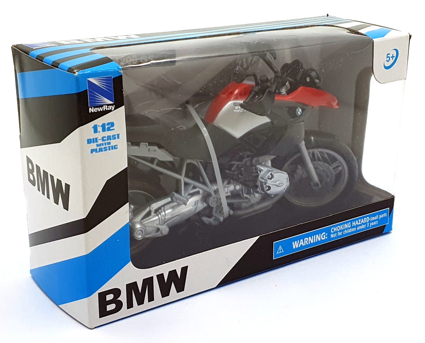 New Ray 1/12 Scale Diecast 42763 - BMW R 1200 GS Motorbike