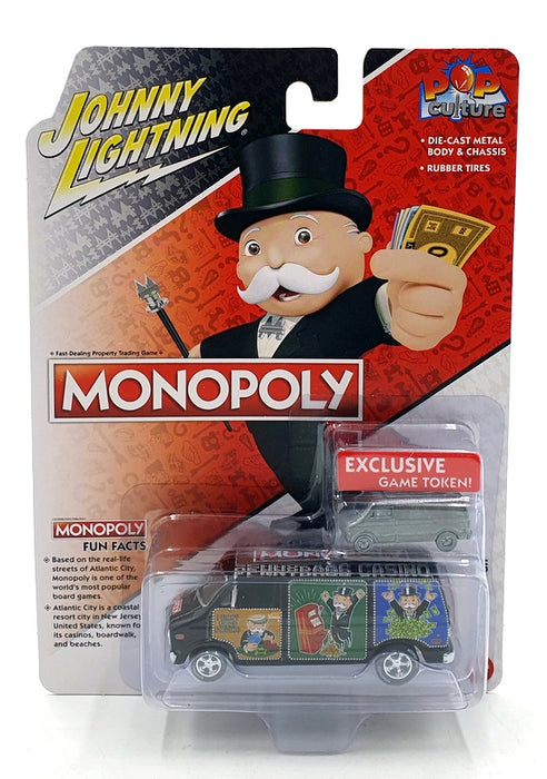 Johnny Lightning 1/64 Scale JLPC008 - 1976 Dodge Van - Monopoly