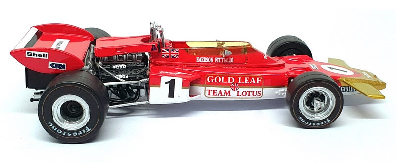 Sun Star Quartzo 1/43 Scale 27854 - F1 Lotus 72D 3rd French GP 1971 Fittipaldi