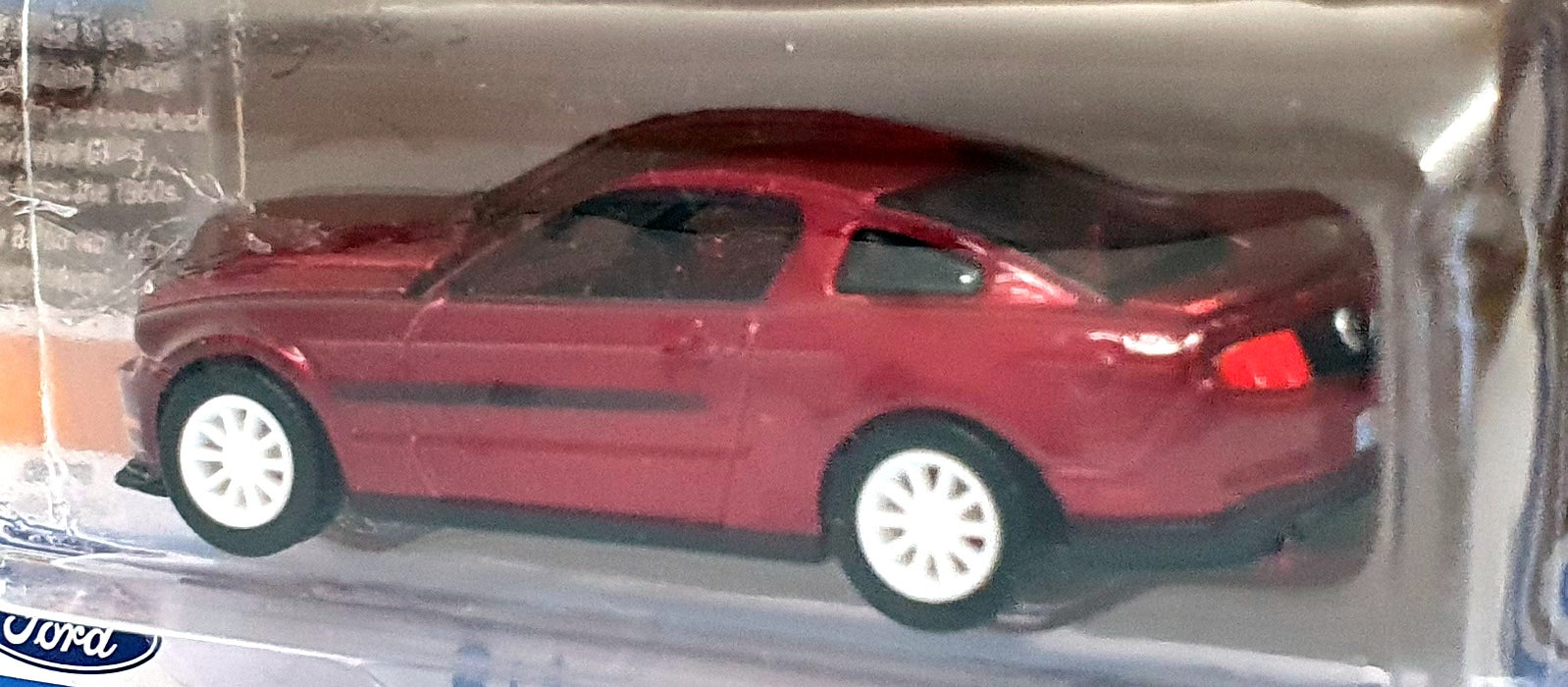 Auto World 1/64 Scale AW64372 - 2012 Ford Mustang GT/CS - Met. Red