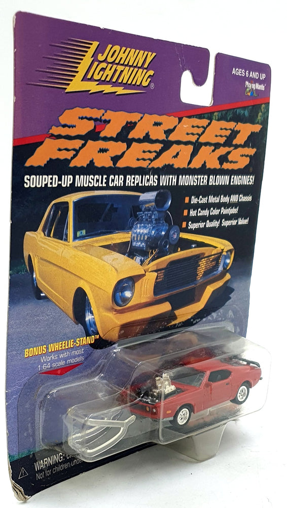 Johnny Lightning 1/64 Scale 443-01 - 1973 Ford Mustang Mach - Red