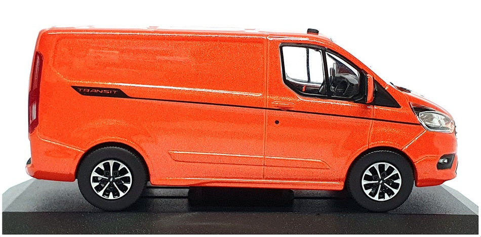 Vanguards 1/43 Scale VA15101 - Ford Transit Custom Sport SWB Van - Orange Glow