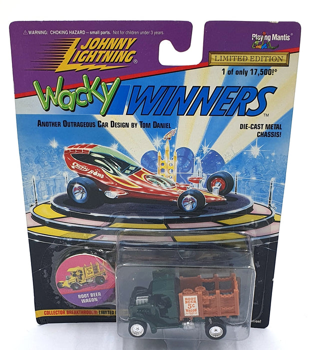 Johnny Lightning 1/64 Scale 301-03 Wacky Winners Root Beer Wagon Green