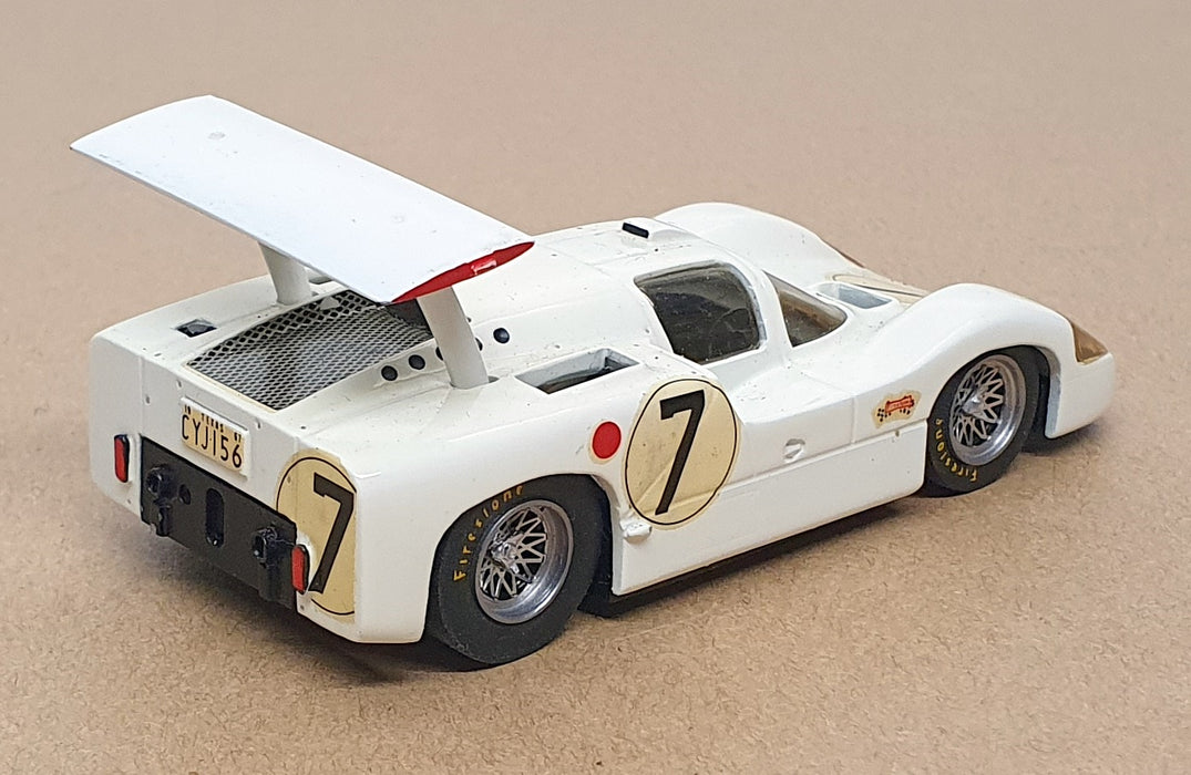 SMTS 1/43 Scale 23126J - Chaparral Race Car #7 - White