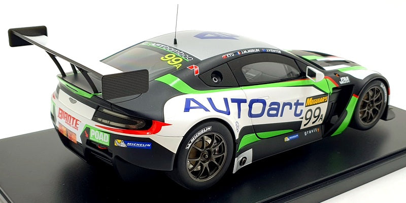 Autoart 1/18 Scale Diecast 81507 - Aston Martin V12 Vantage 2015 #99A JM.Merlin
