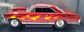 Ertl 1/18 Scale Diecast 29276P - 1966 Chevy Prostock Nova - Red Flames