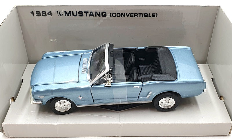 Motor Max 1/24 Scale Diecast 73212 - 1964 ½ Ford Mustang - Blue