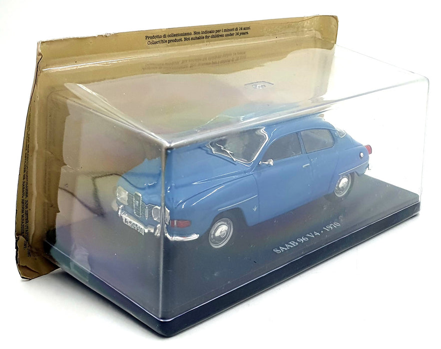 Altaya 1/24 Scale Diecast ALA0037 - 1970 SAAB 96 VC4 - Blue