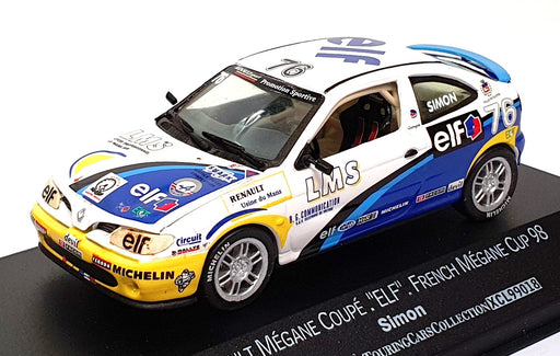 Onyx 1/43 Scale XCL99018 - Renault Megane Coupe #76 French Magane Cup 98 Simon