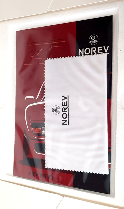 NOREV 1/12 Ferrari F40 1987, Modellino In Metallo Scala 1:12, Edizione 127902