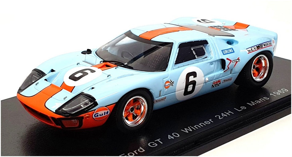 New Amalgam Ford GT40 Le Mans 24h Winner 1969 1:18 Model Car Blue M6148 KidBX eB New Amalgam Ford GT40 Le Mans 24h Winner 1969 1:18 Model Car Blue M6148 KidBX eB
