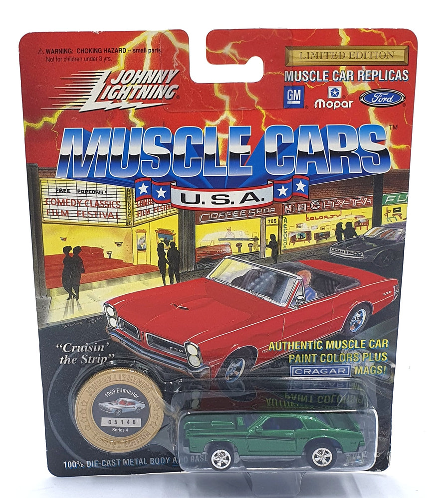 Johnny Lightning 1/64 Scale 200-140 Muscle Cars 1969 Mercury Eliminator
