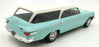 BOS Models 1/18 scale BOS277 Chrysler Newport Town Country Wagon Turquoise/White