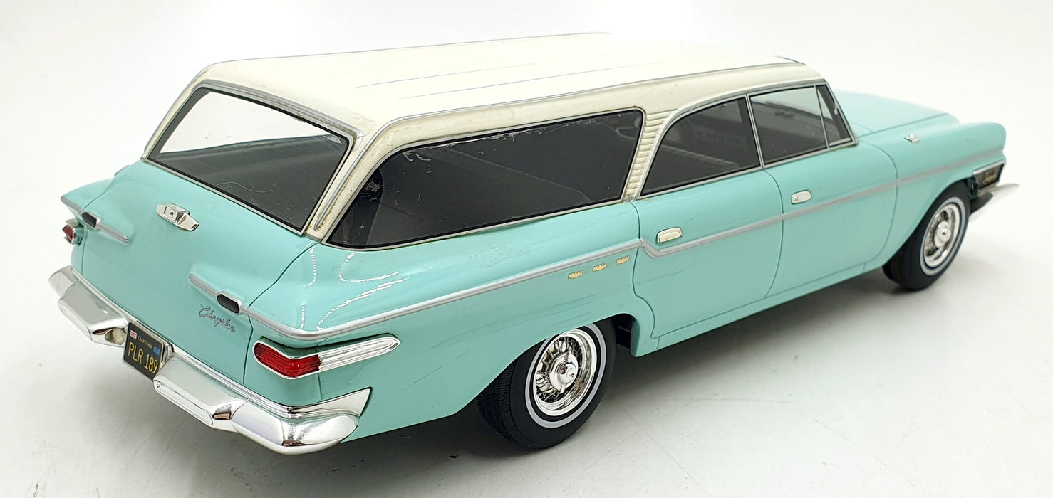 BOS Models 1/18 scale BOS277 Chrysler Newport Town Country Wagon Turquoise/White