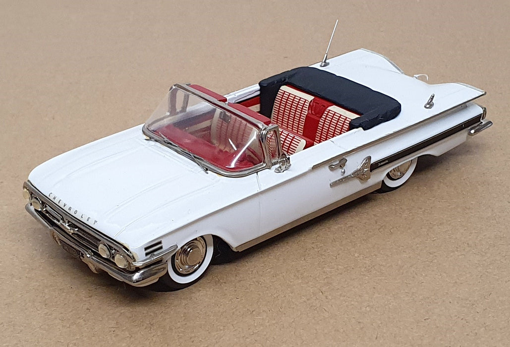 Conquest Models 1/43 Scale CON2 - 1960 Chevrolet Impala Conv. - Ermine White