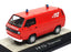 Premium ClassiXXs 1/43 Scale 11406 - VW Volkswagen T3a Fire Kastenwagon - Red